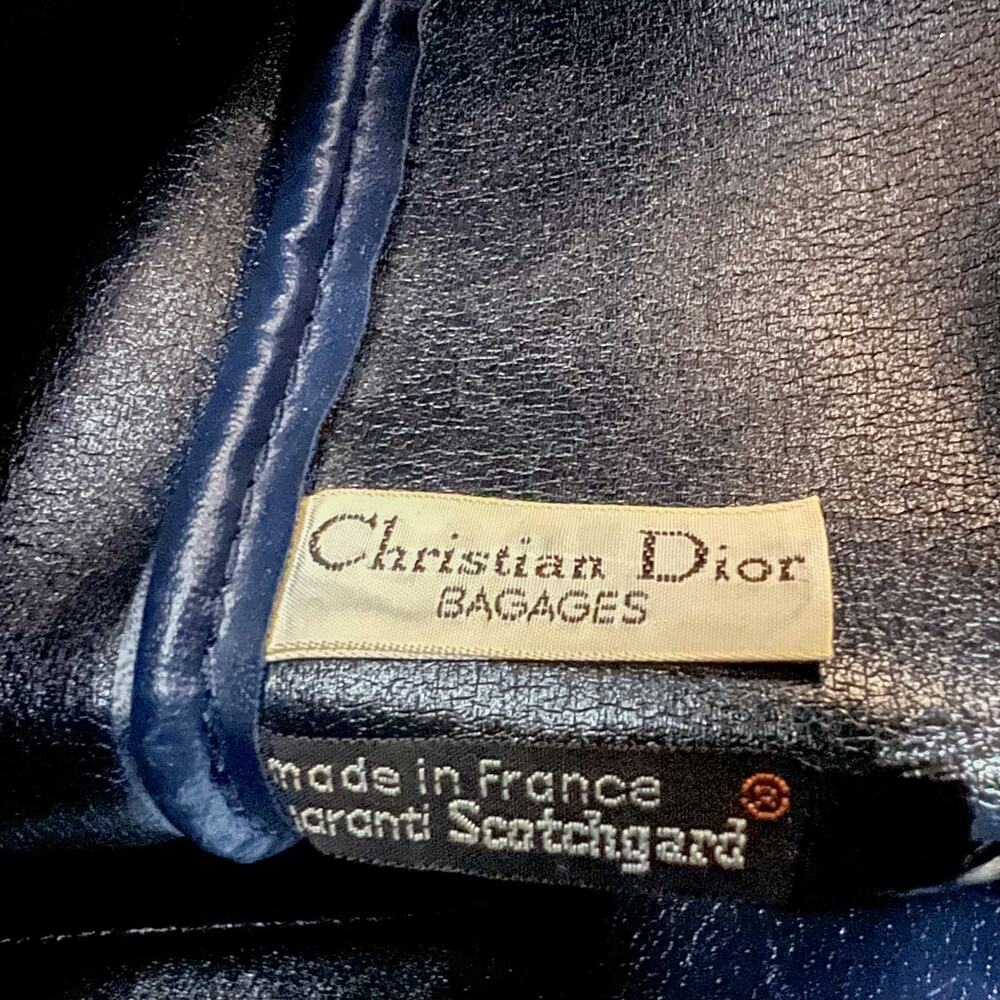 DIOR Trotter Canvas and Leather Duffel Bag - Picture 9 of 13